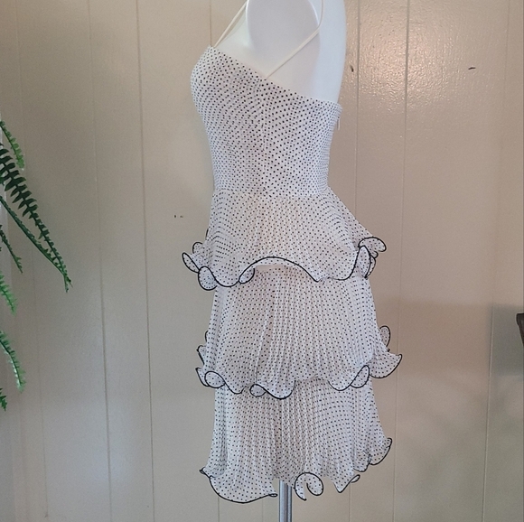 Erin Fetherston Women's Strapless Tier Ruffle Sweet Party Dress - Size 2 - Picture 4 of 12